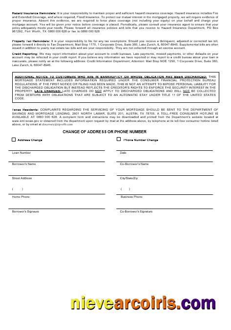 South Africa Discovery bank mortgage statement 3